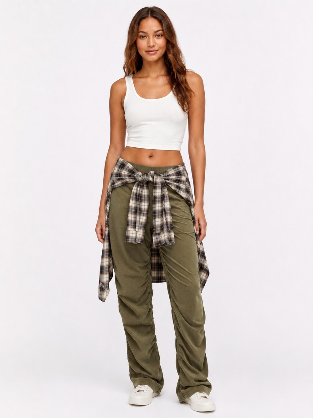Lululemon – Dance Studio Slim-Fit High-Rise Flared Pant – Army Green – Sz. S